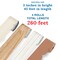Carson Dellosa Nature Bulletin Board Borders - 260ft Linen, Wood, Brown Farmhouse Classroom Décor, Teacher Supply, School, Office Cork or Whiteboard, Wall, Locker, Party Decoration 4 Pack